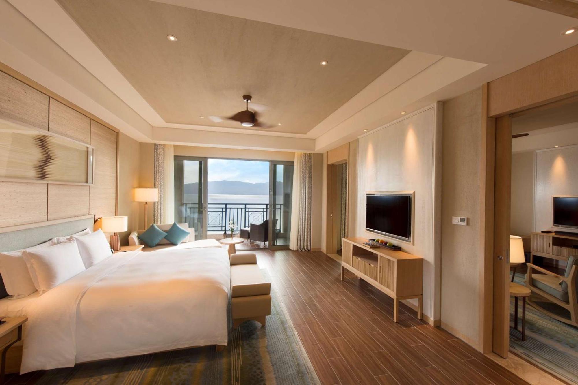 Hilton Yuxi Fuxian Lake Chengjiang  Exterior foto
